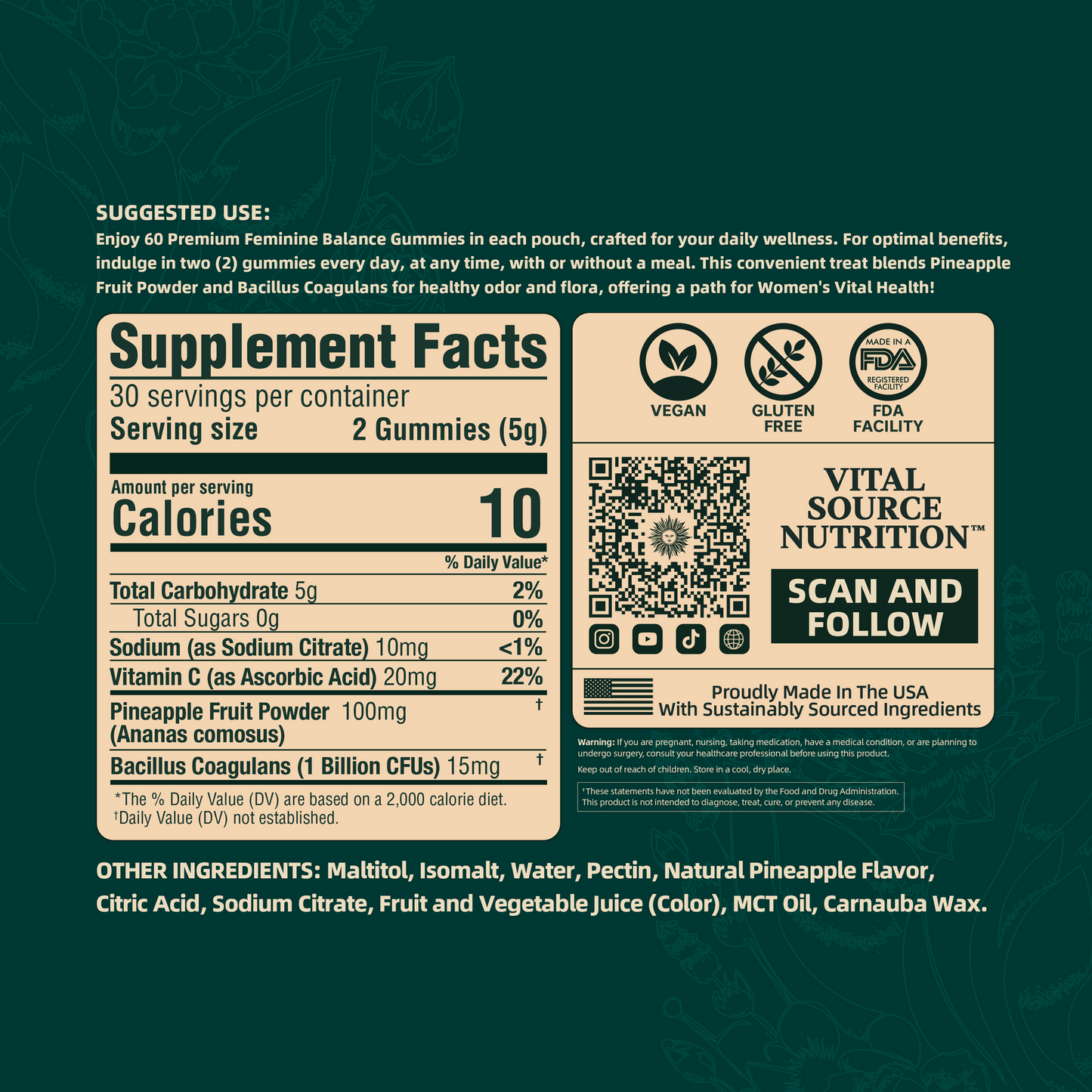 GOH | Feminine Probiotic Gummies