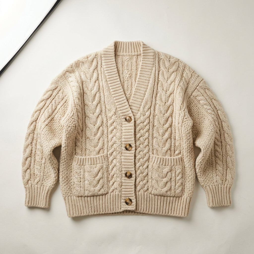 Vorryn | Women's Oversized Knit Cardigan Sweater